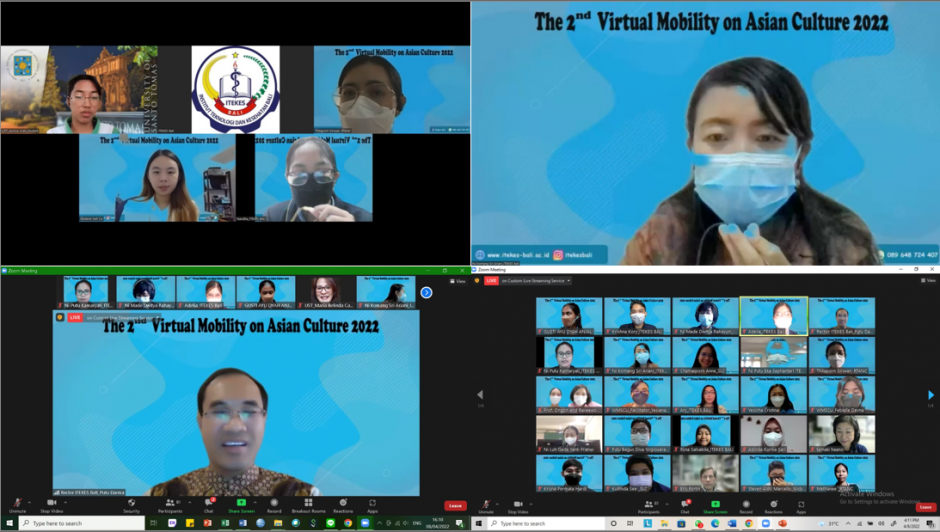 The 2nd International Virtual Mobility on Asian Culture