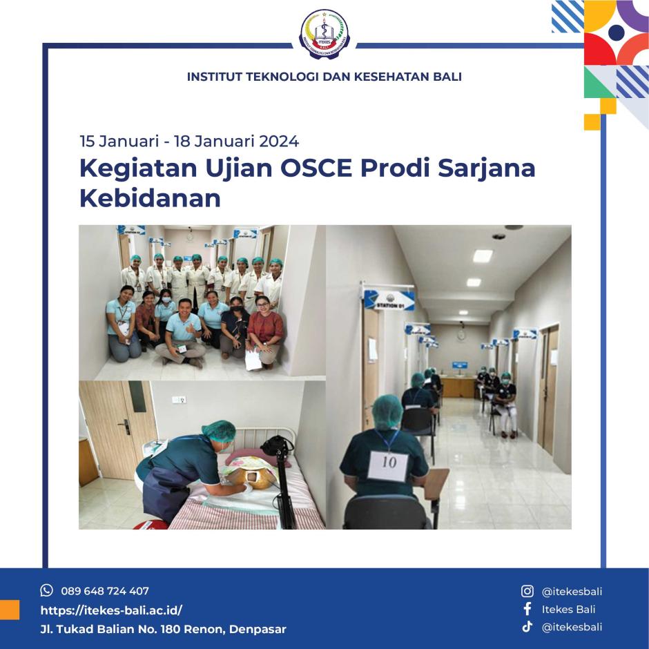 Kegiatan Ujian OSCE Prodi Sarjana Kebidanan