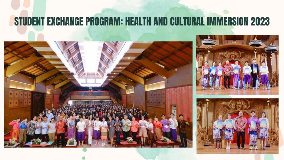 STUDENT EXCHANGE PROGRAM: HEALTH AND CULTURAL IMMERSION 2023